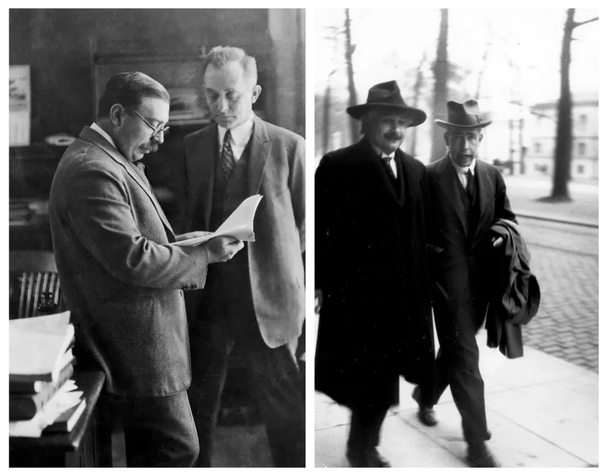 When Wiener met Einstein (1925)