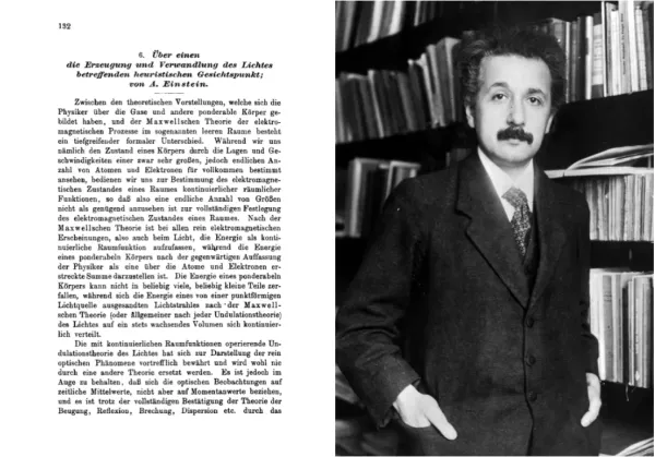 Einstein’s Paper on the Photoelectric Effect (1905)